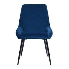 Our selection of chairs combine comfort with quality and style. Blue Metal Dining Chairs Kitchen Dining Room Furniture The Home Depot
