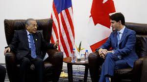 Malaysia has consistent hot and humid weather year round. Prime Minister Justin Trudeau Meets With The Prime Minister Of Malaysia Mahathir Bin Mohamad Prime Minister Of Canada