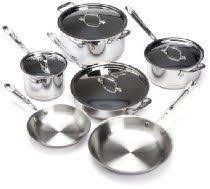 All Clad Is One Of My Favorites All Clad Copper Core 10 Piece Cookware Set Cookware Set Dishwasher Safe Cookware Induction Cookware