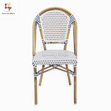 The best outdoor lounge chairs are ones coordinated to the color scheme and aesthetic of your yard. China Outdoor Furniture Stacking French Bistro Rattan Cafe Dining Chairs China French Bistro Chairs Stacking Bistro Chairs