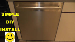 See the installation instructions included with this dishwasher for more information on electrical requirements. How To Install A Bosch Dishwasher Youtube