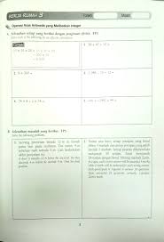 Buku teks digital matematik kssm tingkatan 1 (dalam bahasa inggeris) (dlp mathematics form 1). Modul Kerja Rumah Kssm Matematik Ting 1