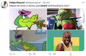 Presidente brasileiro jair bolsonaro afirma que vacina da covid pode transformar pessoas em jacarés, escreveu no twitter ao comentar matéria do do new york post. Web Reage Apos Bolsonaro Dizer Que Quem Tomar Vacina Pode Virar Jacare