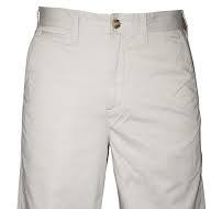 Men's Relaxed-Fit Twill 10" Inseam Surplus Shorts 100% Cotton (Olive, 30W x  10L)