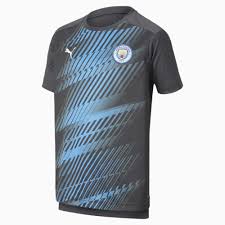 Official manchester city crest on left chest. Manchester City Fc Boys League Stadium Jersey Jr Puma Us