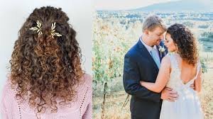 Therefore you can easily go for such kind of hairstyle. Easy Wedding Hairstyle For Naturally Curly Hair Youtube