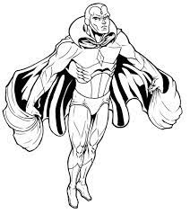 Vision Dibujos Para Colorear Historieta Marvel Dibujos Para Colorear Superheroes Dibujos Dibujos
