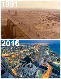 Dubai's transformation and development as a city over the last decade is certainly unmatched on a regional basis. Before After Dubai Pics Dubai Architecture Beautiful Places To Travel Dubai Travel