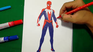 When you hand them these free and unique coloring pages, no wonder, you will find their eyes sparkling with excitement. Spider Man In Ps4 Spiderman Coloring Pages Sailany Coloring Kids Youtube