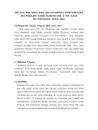 Program ni program outdoor yang mana kita perlu merancang , melaksanakan program tu sendiri mengikut kumpulan kelas masing2. 49197784 Refleksi Bina Insan Guru Siri 2