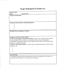 Solved Develop The Project Scope Statement With The Sampl Chegg Com