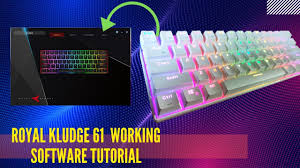 Royal Kludge 61 Fully Working How To Download Software Tutorial Guide Youtube