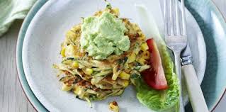 Yes, fried foods can be light! Mexican Corn And Zucchini Fritters Get Healthy Nsw