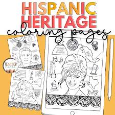 Hispanic Heritage Coloring Pages
