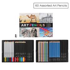 This castle art supplies drawing and sketching pencil art set will give you access to all of the tools you need to create amazing sketches. 60 Art Pencil Set Magicfly Assorted Art Colored Pencils For Coloring Sketching Drawing Multi Color For Adults Kids A Free Pencil Sharpener Included Walmart Com Walmart Com