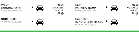 Spot #2 in east parking ramp is evholed. Mall Of America Unveils Digital Signs Lights To Make Parking Easier Bring Me The News