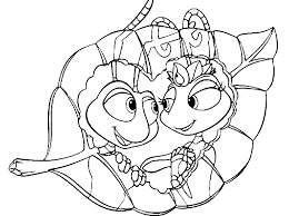 Rapunzel (and her gorgeous hair) and flynn rider are the stars of these free tangled themed disney coloring pages! A Bugs Life Free To Color For Children A Bugs Life Kids Coloring Pages