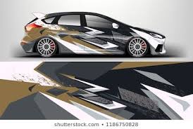 Design Race Vehicle Vector Advertising Design Automobile Branding Design For Custom Modification Car Racing Car Design Car Wrap Custom Car Stickers