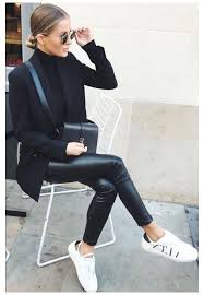 Black Leather Pants To Wear This Fall 2020 Black Leather Pants Dressy Hello Dear Fashion Black Leather Pants Skinny Leather Pants Leather Trousers Outfit