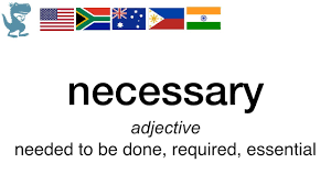 Listen to the audio pronunciation in the cambridge english dictionary. How To Pronounce Necessary In English Youtube