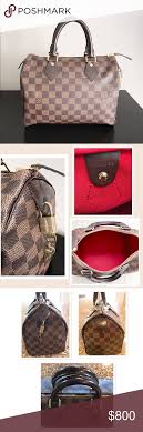 Sold Louis Vuitton Speedy 25 Damier Ebene Louis Vuitton Speedy 25 Louis Vuitton Louis Vuitton Bag