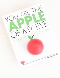 The idiom apple of my eye means that a person treasures one thing over another. Apple Of My Eye Eos Printable Valentine Balancing Home