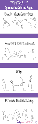 Printable Gymnastics Coloring Pages 5 Pages Of Gymnastics Skills To Color Step Workout Easy Yoga Workouts Gymnastics Workout Free printable gymnastics coloring pages for kids sports. printable gymnastics coloring pages 5
