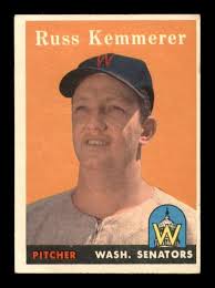 1958 TOPPS BASEBALL CARD LOT EXCELLENT