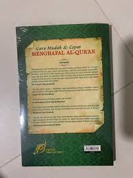 Metoda yang penulis buat ini sebenarnya terinspirasi dari metoda quantum learning melalui pelatihan yang telah diikuti. Menghafal Al Quran Books Stationery Non Fiction On Carousell