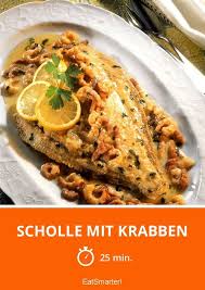 Scholle Mit Krabben Rezept Krabben Rezepte Lebensmittel Essen