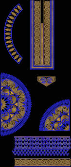 Free Embroidery Designs For Salwar Kameez Frock Kurti Kurta Ladies Dresses Free Free Embroidery Designs Embroidery Designs Free Download Embroidery Designs