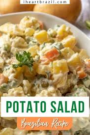 Potato salad with raisin 2. Brazilian Potato Salad Easy Creamy Potato Salad I Heart Brazil
