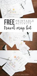 Map My Trip For Kids Charting Travel With A Free Map Template Map My Trip For Kids A Travel Activi Road Trip With Kids My Travel Map Road Trip Activities