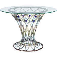 Peacock Bistro Table Blue Outdoor Furniture Bistro Table Outdoor Blue Patio Furniture