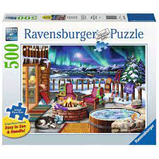 Puzzling is more than just fun! Ravensburger Northern Lights Large Format Puzzle 500pcs Puzzles Canada