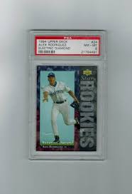 Buy from multiple sellers, and get all your cards in one shipment. 1994 Upper Deck Alex Rodriguez Rookie Card Electric Diamond Etsy