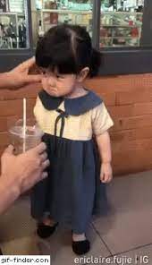 When Bae Is Pouty Find And Share Funny Animated Gifs Cute Funny Baby Videos Funny Baby Memes Cute Baby Videos