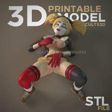 Файл 3D NSFW HARLEY QUINN B・Дизайн 3D принтера для загрузки・Cults