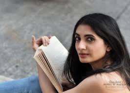 Model Vasanti Madan's captivating expression