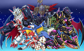arcturusmon, betelgammamon, canoweissmon, curimon, fumamon, gammamon,  ghilliedhumon, gulusgammamon, gurimon, kausgammamon, proximamon,  regulusmon, siriusmon, wezengammamon, digimon, highres, armor, belt,  dinosaur, drill, evolutionary line, horns, scarf ...