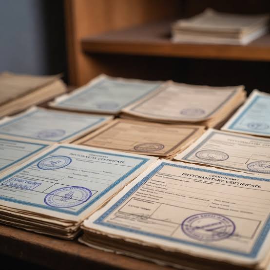 Import fytosanitaire certificaten - Vissership