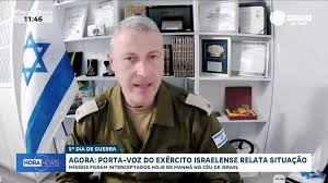 ‘Esta é uma guerra de valores’, diz porta-voz do Exército de Israel
