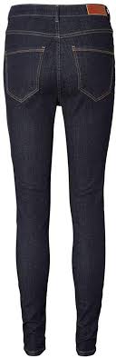 Tak kalah populer dari jeans biru, jeans warna hitam juga diminati banyak orang. Vero Moda Damen Vmsophia Hr Skinny Am305 Noos Jeans Dark Blue Denim Xxs Amazon De Fashion