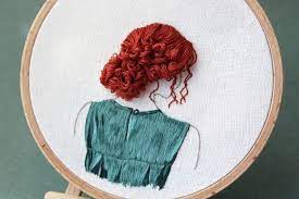 You can download and print the free elf queen pattern on my website: Bernita Broderie Beitrage Facebook