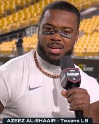 Zion*sts are losing it again after NFL player Azeez Al-Shaair, who already  triggered them in 2024 with his “Free Palestine” cleats, wore nasal tape  reading “End the Genocide”