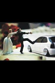 pin by ashley berry on funny car themed wedding wedding cake topper car wedding topper