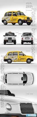 London Cab Pack Mockup London Cab Cab London Taxi
