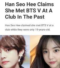 16.10.2021 · puedes ver my name en netflix: Han Seo Hee Claims She Met Bts V At A Club In The Past When Was Only 19 Underaged Army India Amino