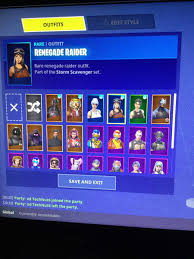 Find best value and selection for your random fortnite account 1 230 may include renegade raider ikonik read desc search on ebay. On Twitter Back Up For Trade I Have A Renegade Raider Account Account With The Season 1 Glider Also Many Other Skins Only Trading For A Stacked Account Or Sensible Offers
