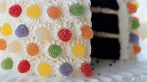 Next, take a large knife and stick it multiple times in the cake all the way around. Kids Birthday Cake Recipes Martha Stewart